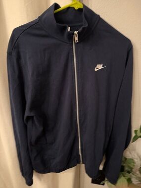 Nike Navy Full-Zip Men's Sweatshirt Jacket